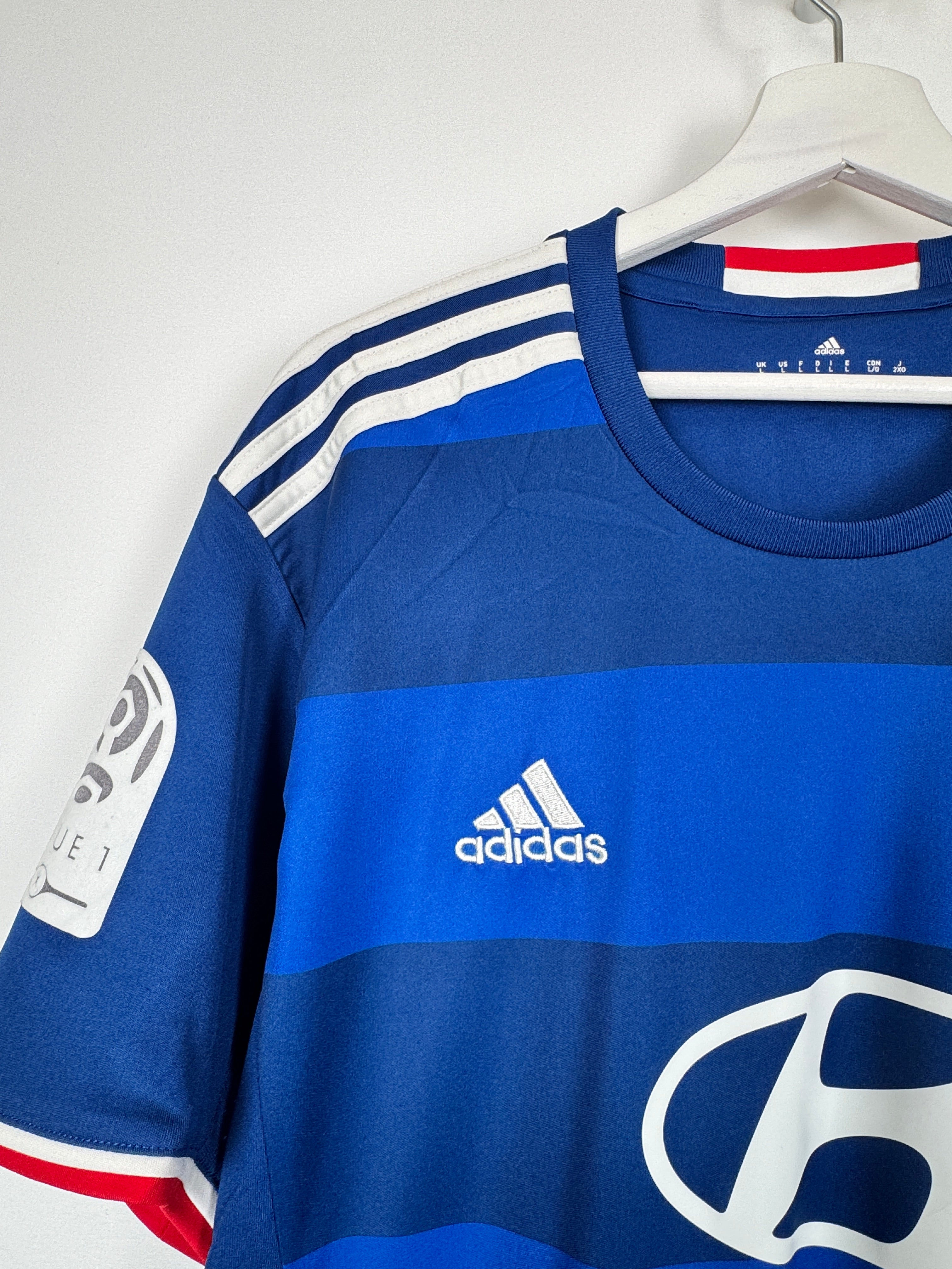 OLYMPIQUE LYONNAIS 2016/2017 AWAY FOOTBALL SHIRT - FEKIR #18 (L)
