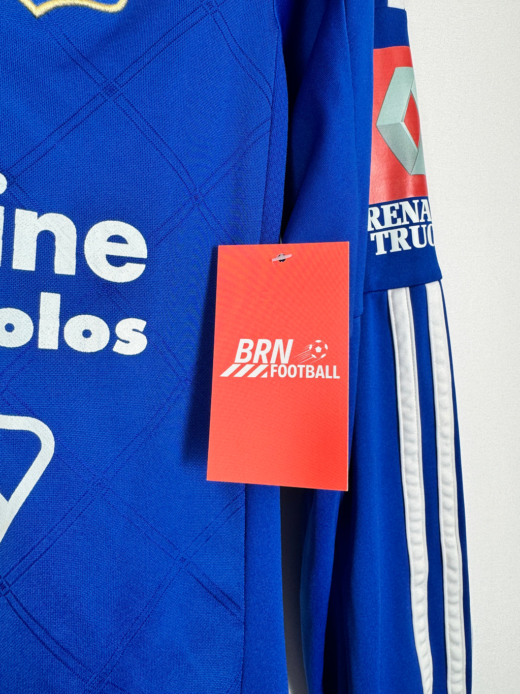 OLYMPIQUE LYONNAIS 2012/2013 MATCH WORN FOOTBALL SHIRT LONG SLEEVES (S)