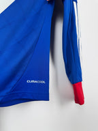 OLYMPIQUE LYONNAIS 2012/2013 MATCH WORN FOOTBALL SHIRT LONG SLEEVES (S)