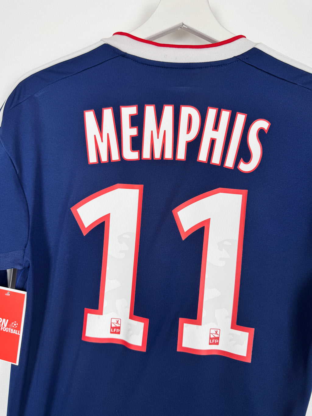 OLYMPIQUE LYONNAIS 2019/2020 AWAY FOOTBALL JERSEY - MEMPHIS #11 (S)