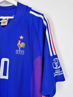 MAILLOT DE FOOTBALL ÉQUIPE DE FRANCE 2002 DOMICILE - ZINÉDINE ZIDANE #10 (XL)