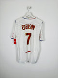 OLYMPIQUE LYONNAIS 2008/2009 HOME FOOTBALL JERSEY - EDERSON #7 (L)