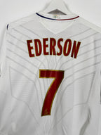 OLYMPIQUE LYONNAIS 2008/2009 HOME FOOTBALL JERSEY - EDERSON #7 (L)