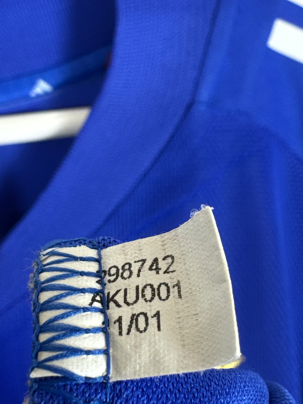 MAILLOT DE FOOTBALL ÉQUIPE DE FRANCE 2002 DOMICILE - ZINÉDINE ZIDANE #10 (XL)