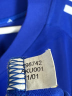 MAILLOT DE FOOTBALL ÉQUIPE DE FRANCE 2002 DOMICILE - ZINÉDINE ZIDANE #10 (XL)