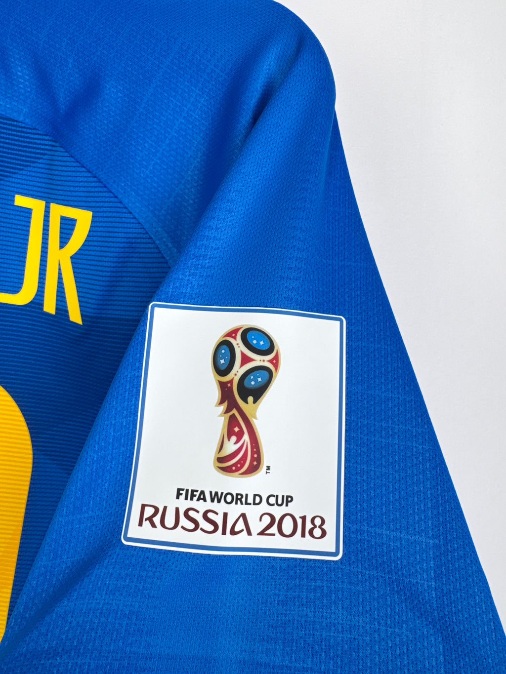 MAILLOT DE FOOTBALL BRÉSIL 2018 EXTÉRIEUR - NEYMAR JR #10 (S)
