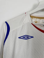 OLYMPIQUE LYONNAIS 2008/2009 HOME FOOTBALL JERSEY - EDERSON #7 (L)