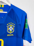 MAILLOT DE FOOTBALL BRÉSIL 2018 EXTÉRIEUR - NEYMAR JR #10 (S)