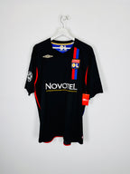 OLYMPIQUE LYONNAIS 2007/2008 THIRD FOOTBALL SHIRT - BENZEMA #10 (XXL)