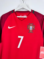 MAILLOT DE FOOTBALL PORTUGAL 2016 DOMICILE - CRISTIANO RONALDO #7 (S)
