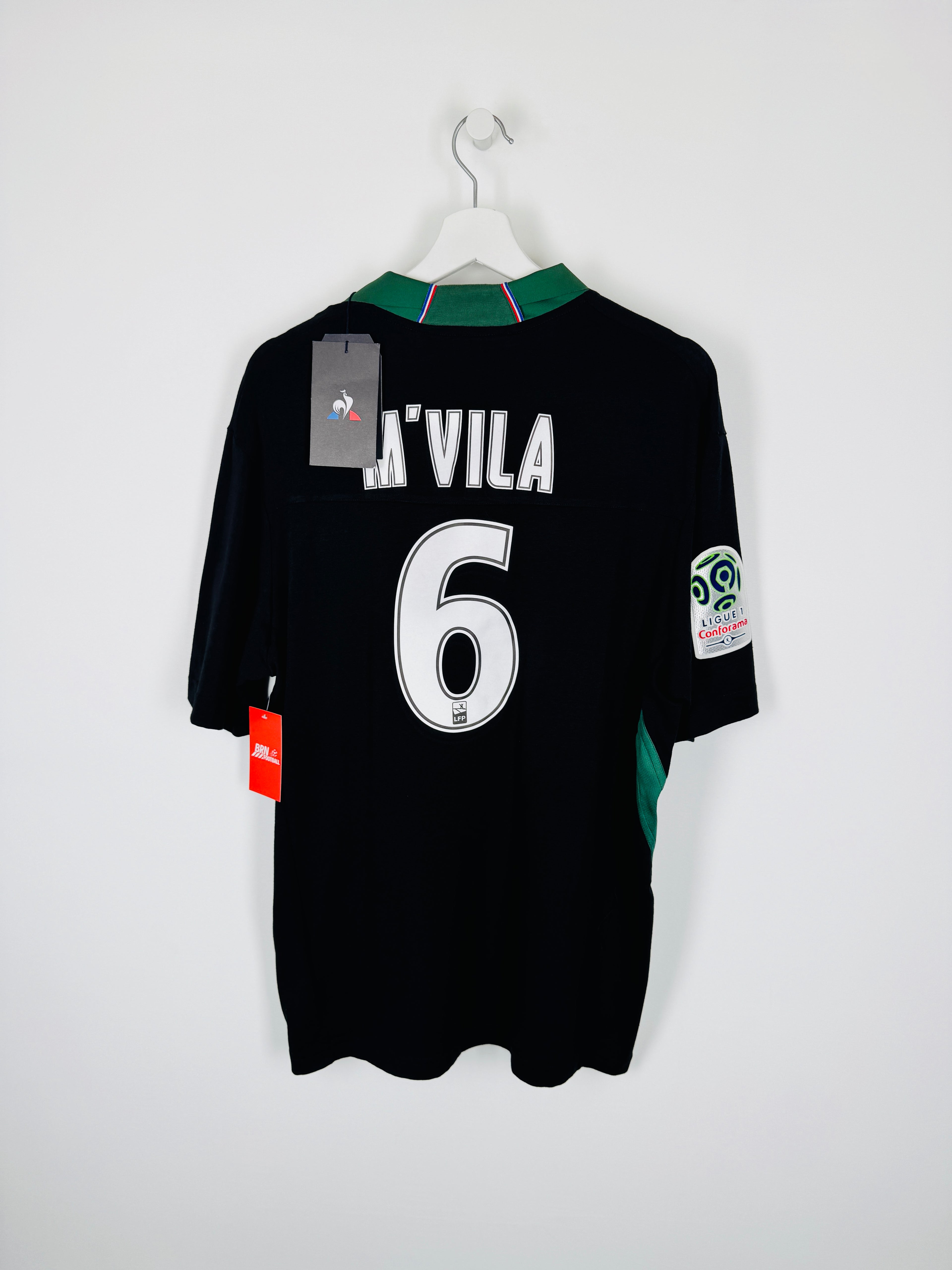 SAINT-ÉTIENNE 2018/2019 THIRD FOOTBALL SHIRT NEW - M'VILA #6 (XL)