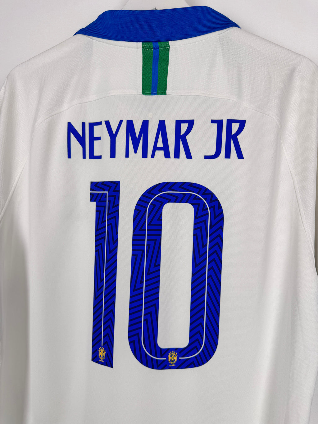 MAILLOT DE FOOTBALL BRÉSIL 2019/2020 EXTÉRIEUR - NEYMAR JR #10 (L)