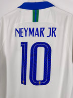 MAILLOT DE FOOTBALL BRÉSIL 2019/2020 EXTÉRIEUR - NEYMAR JR #10 (L)