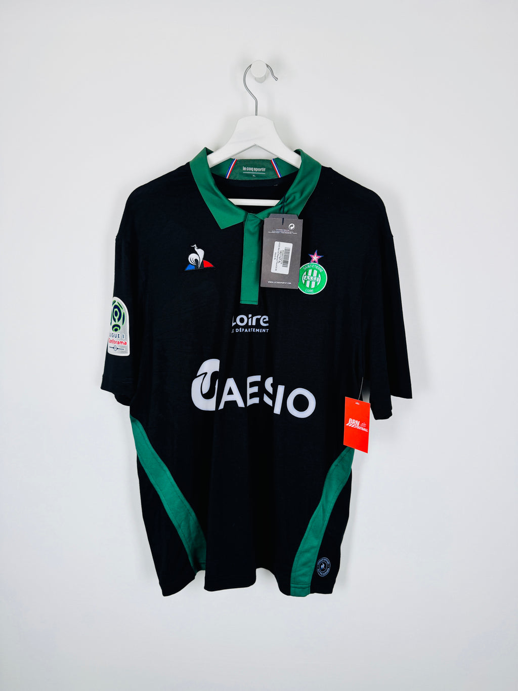 SAINT-ÉTIENNE 2018/2019 THIRD FOOTBALL SHIRT NEW - M'VILA #6 (XL)