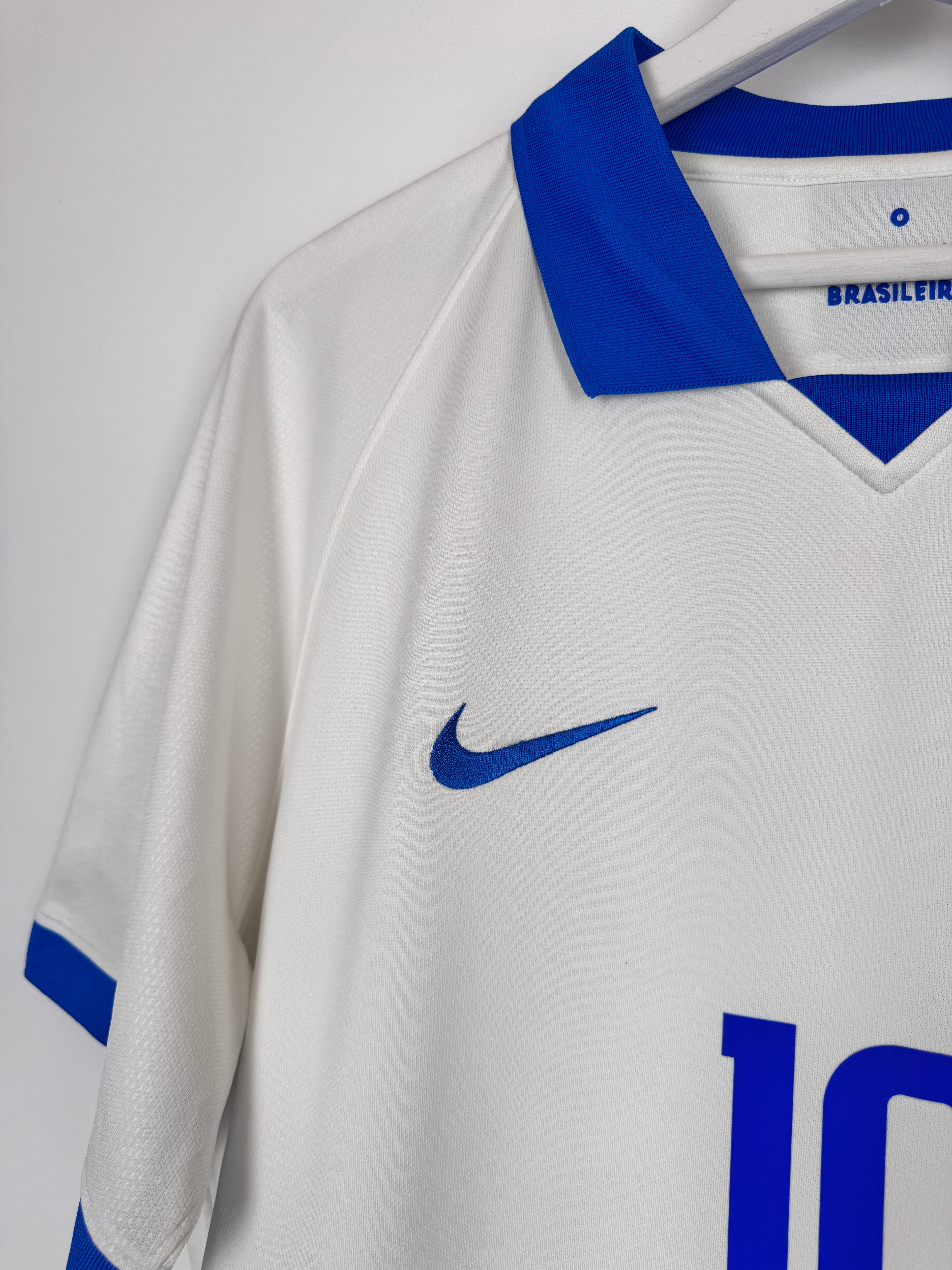 MAILLOT DE FOOTBALL BRÉSIL 2019/2020 EXTÉRIEUR - NEYMAR JR #10 (L)