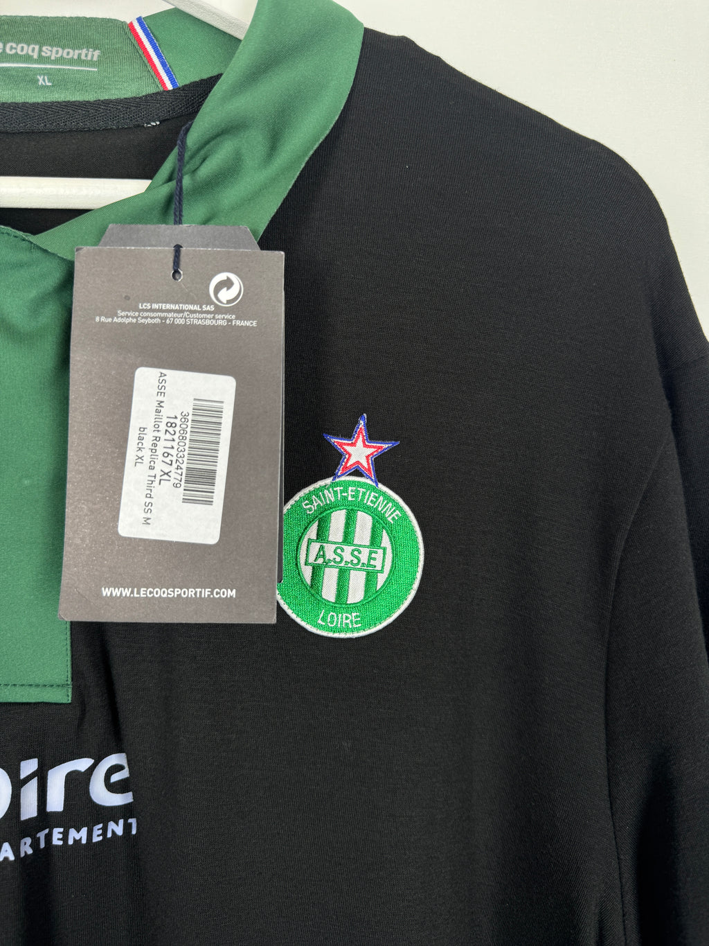SAINT-ÉTIENNE 2018/2019 THIRD FOOTBALL SHIRT NEW - M'VILA #6 (XL)
