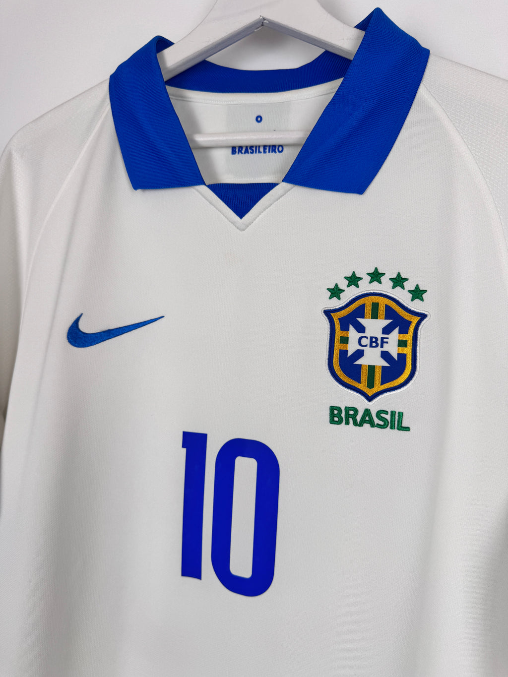 MAILLOT DE FOOTBALL BRÉSIL 2019/2020 EXTÉRIEUR - NEYMAR JR #10 (L)