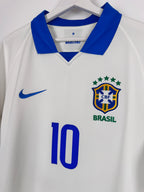MAILLOT DE FOOTBALL BRÉSIL 2019/2020 EXTÉRIEUR - NEYMAR JR #10 (L)