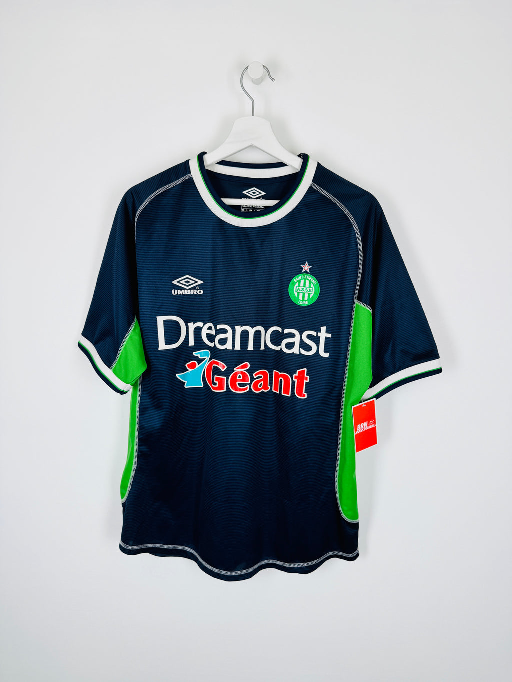 SAINT-ÉTIENNE 2000/2001 AWAY FOOTBALL JERSEY (M)
