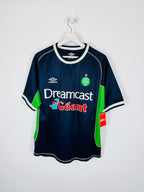 SAINT-ÉTIENNE 2000/2001 AWAY FOOTBALL JERSEY (M)