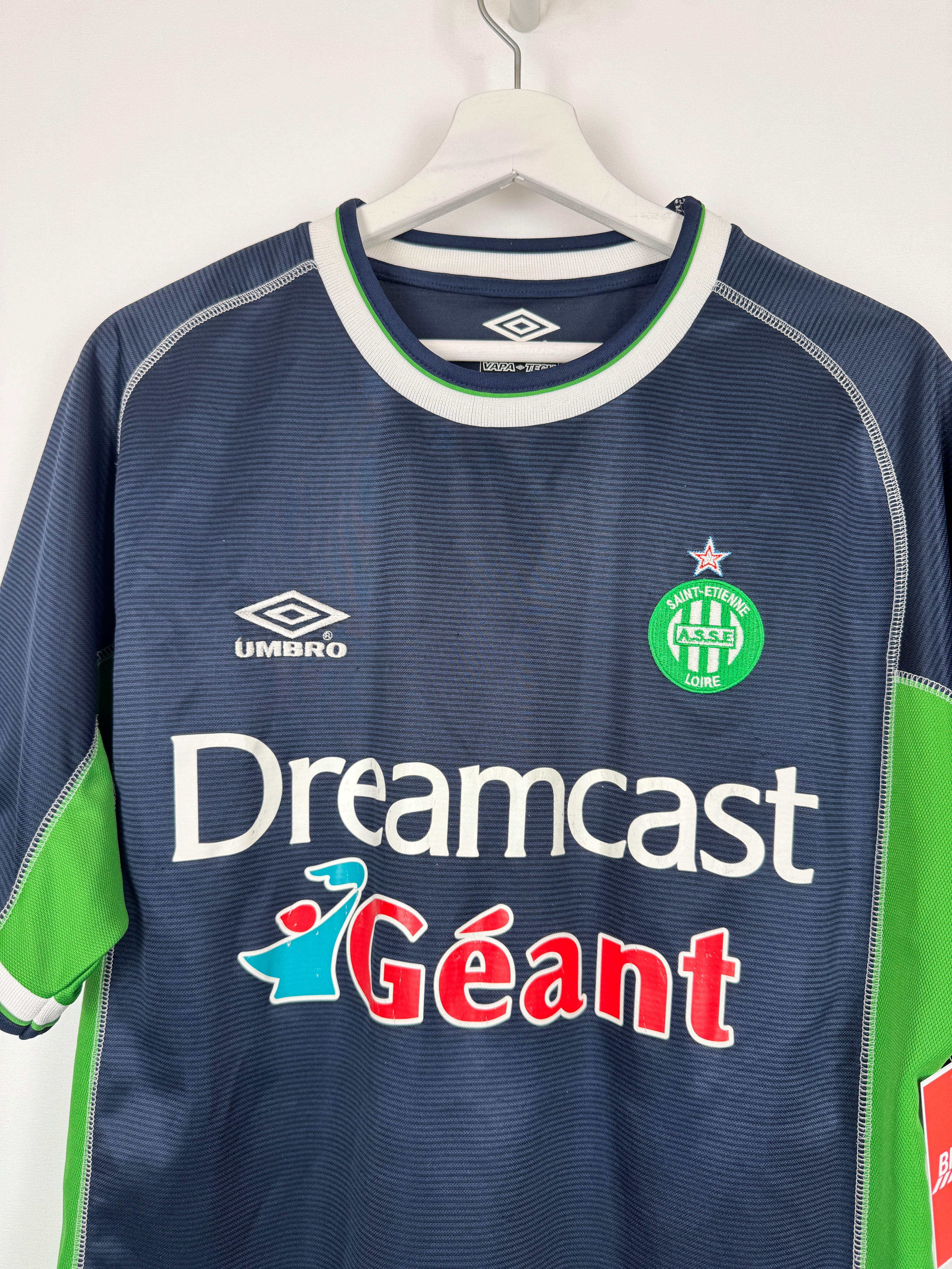 SAINT-ÉTIENNE 2000/2001 AWAY FOOTBALL JERSEY (M)