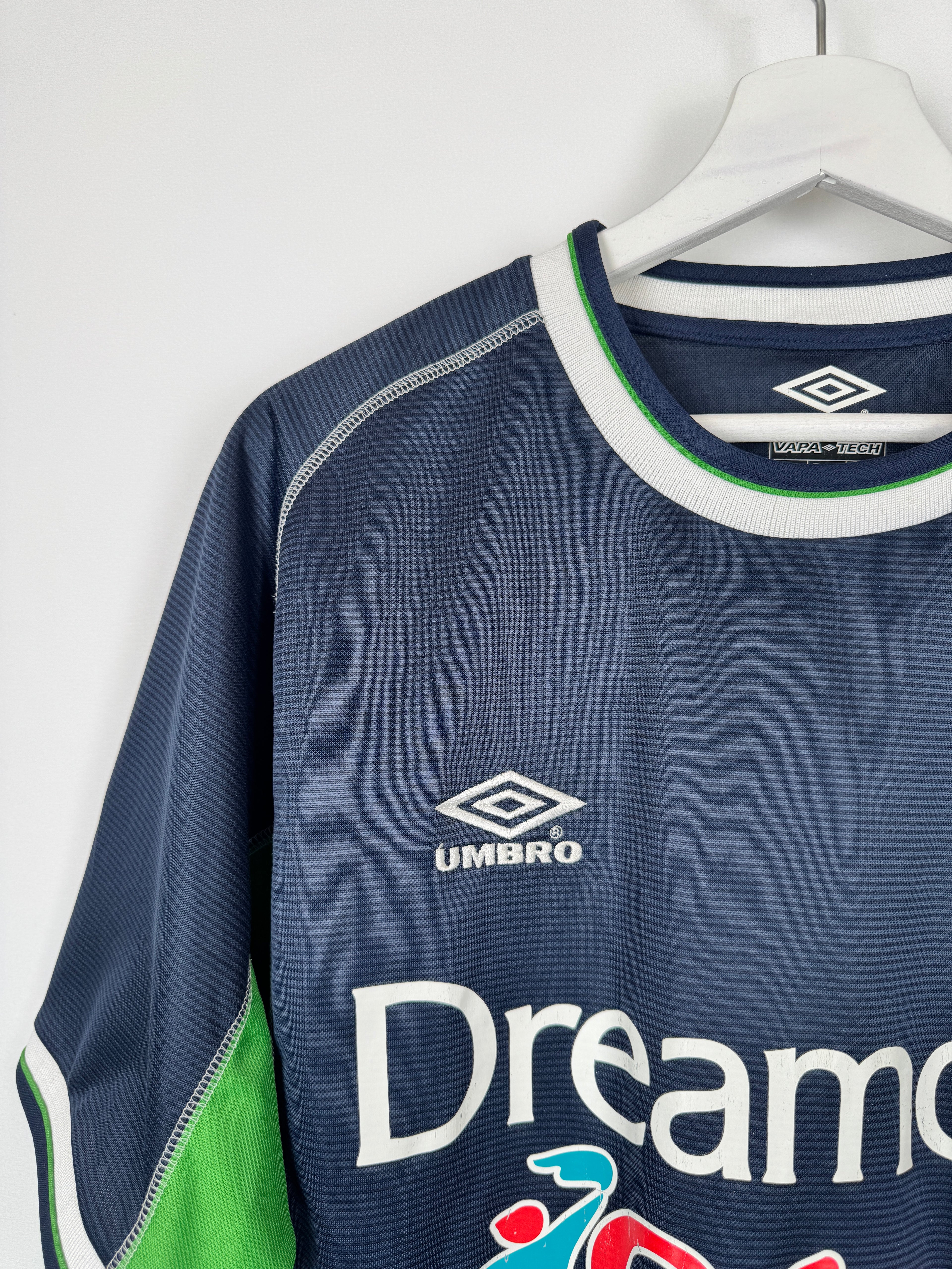SAINT-ÉTIENNE 2000/2001 AWAY FOOTBALL JERSEY (M)