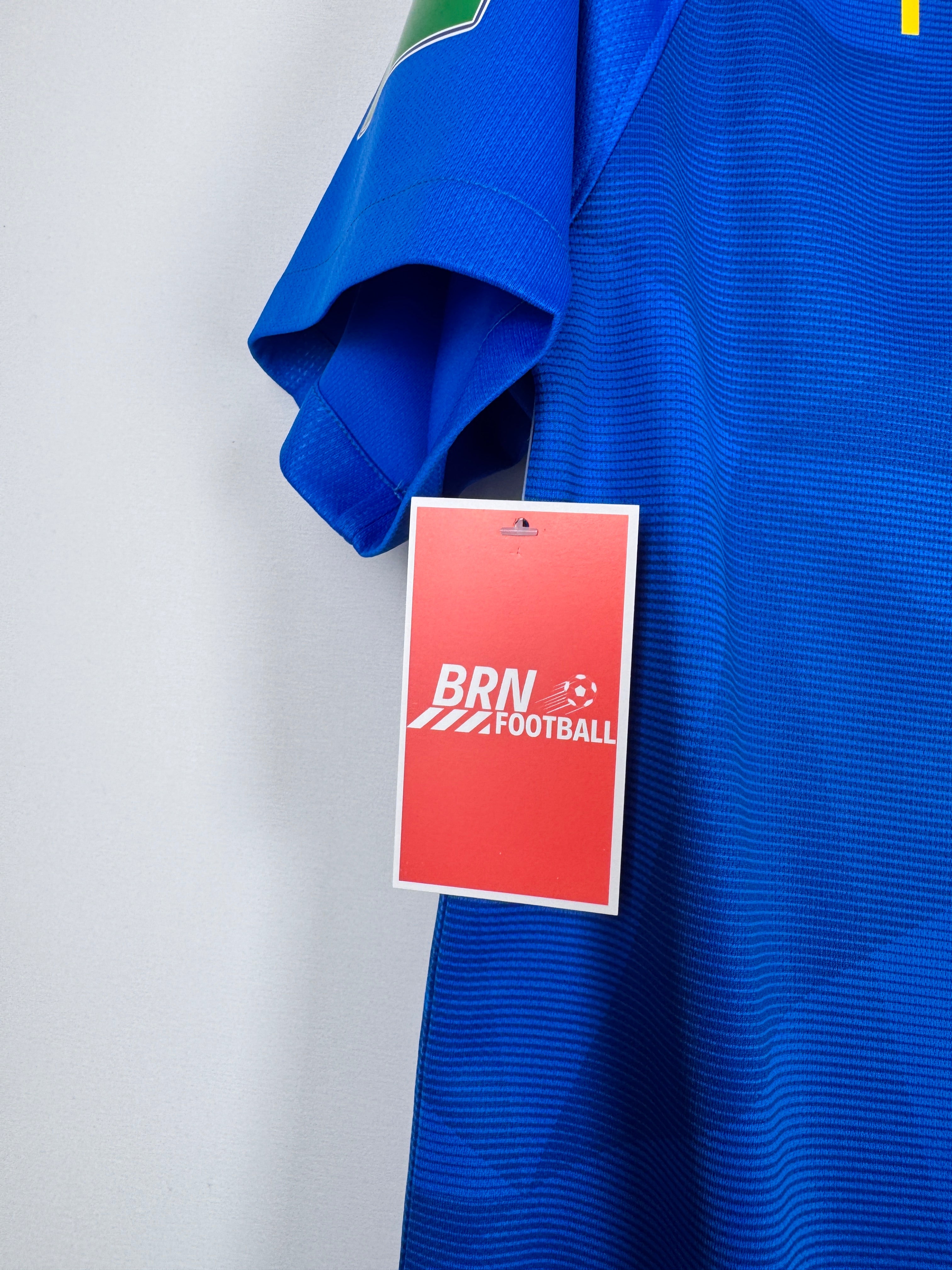 MAILLOT DE FOOTBALL BRÉSIL 2018 EXTÉRIEUR - NEYMAR JR #10 (S)