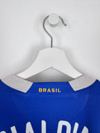 MAILLOT DE FOOTBALL BRÉSIL 2006 EXTÉRIEUR - RONALDINHO #10 (M)