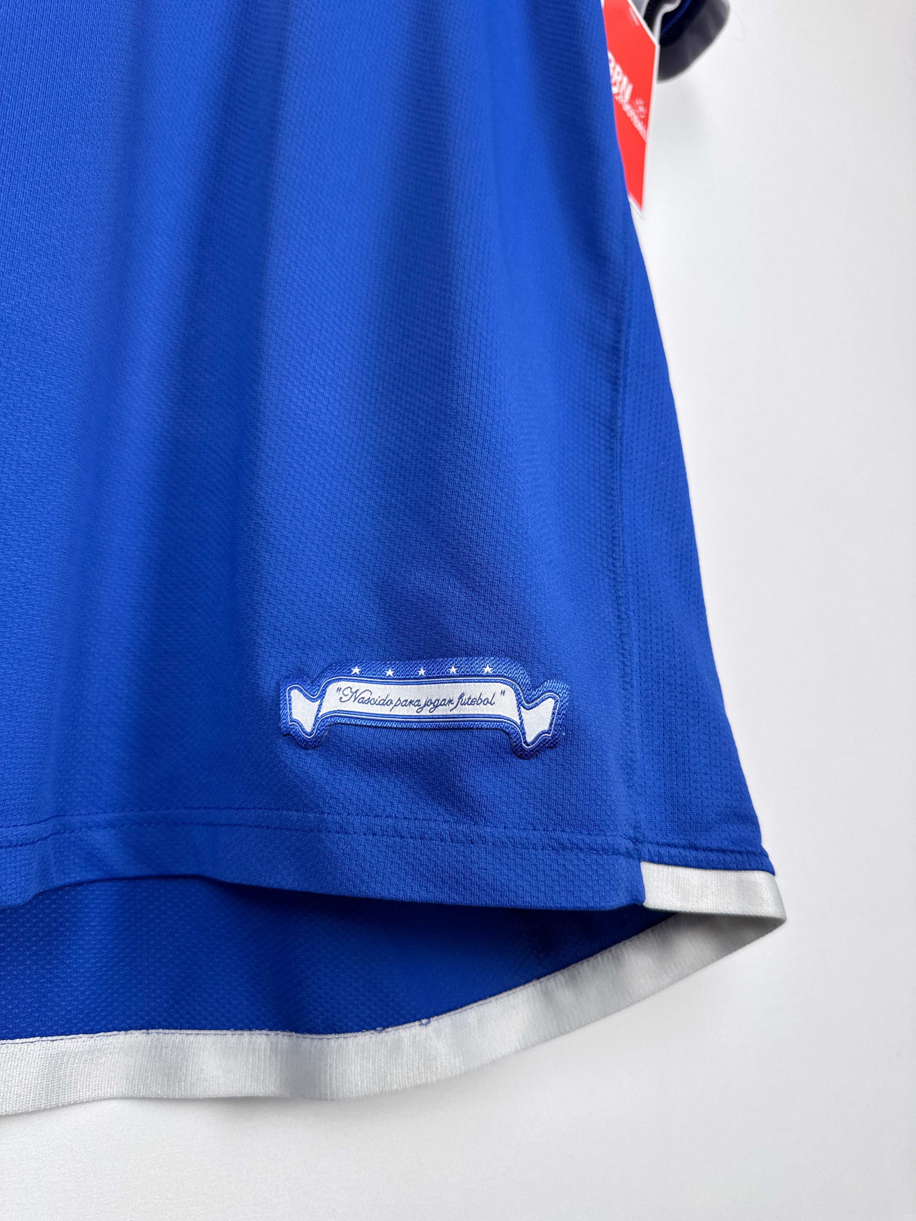 MAILLOT DE FOOTBALL BRÉSIL 2006 EXTÉRIEUR - RONALDINHO #10 (M)