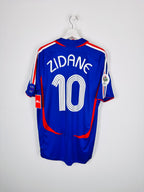 MAILLOT DE FOOTBALL ÉQUIPE DE FRANCE 2006 DOMICILE - ZINÉDINE ZIDANE #10 (L)