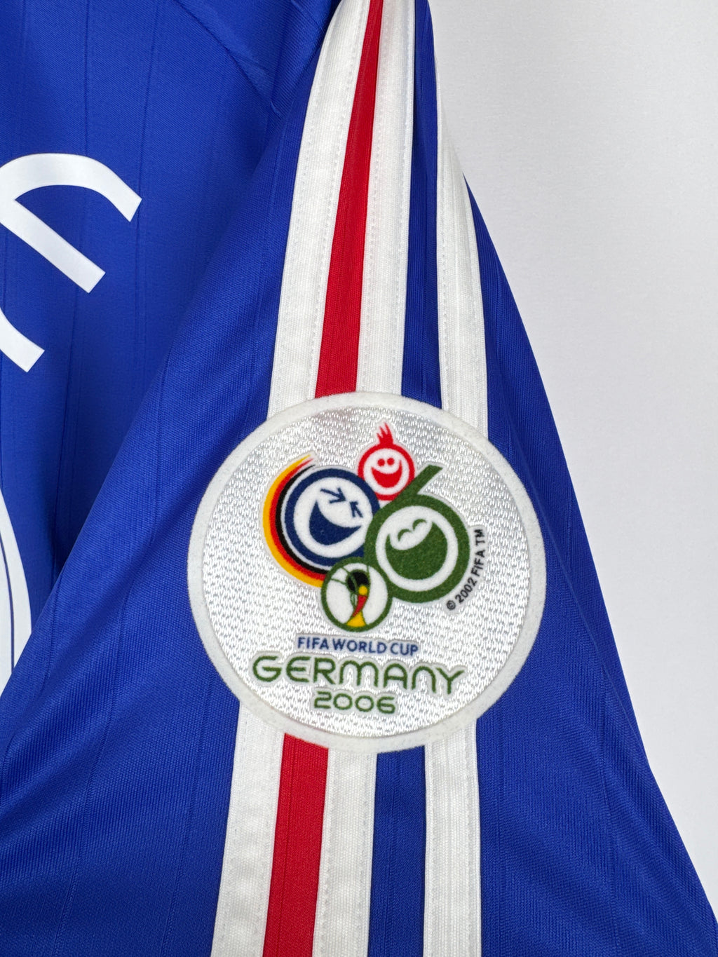 MAILLOT DE FOOTBALL ÉQUIPE DE FRANCE 2006 DOMICILE - ZINÉDINE ZIDANE #10 (L)
