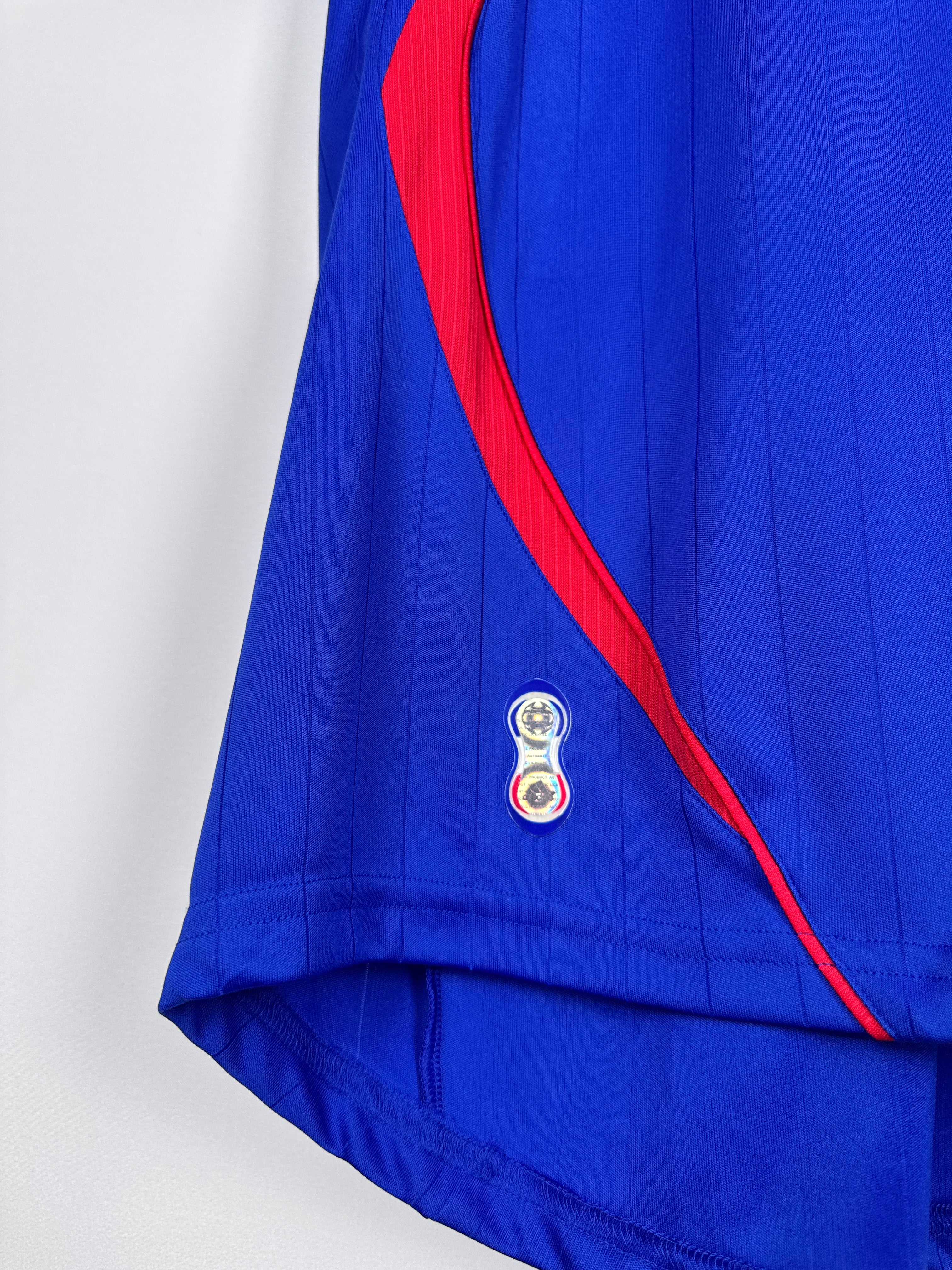 MAILLOT DE FOOTBALL ÉQUIPE DE FRANCE 2006 DOMICILE - ZINÉDINE ZIDANE #10 (L)