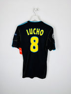 OLYMPIQUE DE MARSEILLE 2010/2011 THIRD FOOTBALL SHIRT - LUCHO #8 (S)