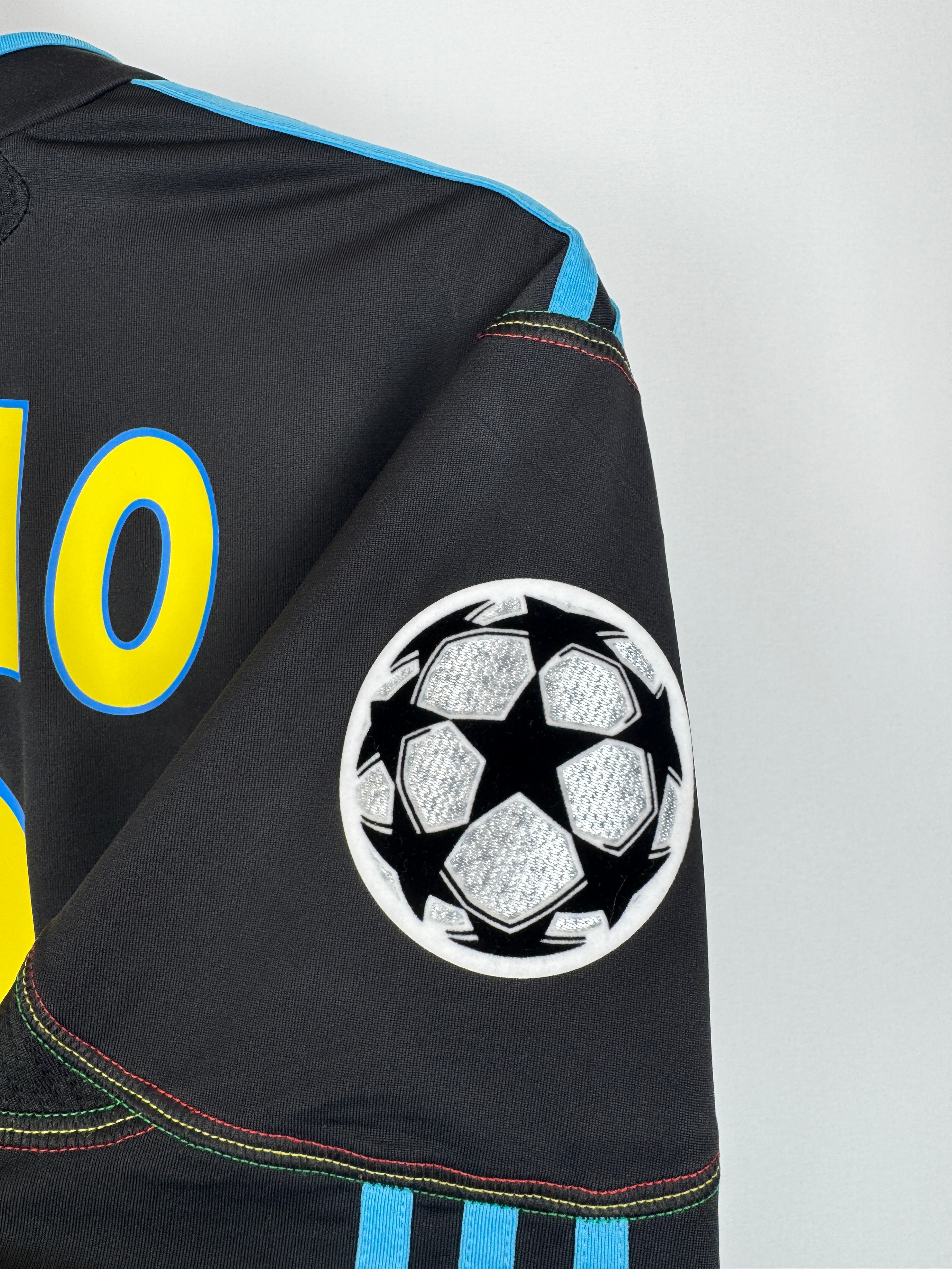 OLYMPIQUE DE MARSEILLE 2010/2011 THIRD FOOTBALL SHIRT - LUCHO #8 (S)
