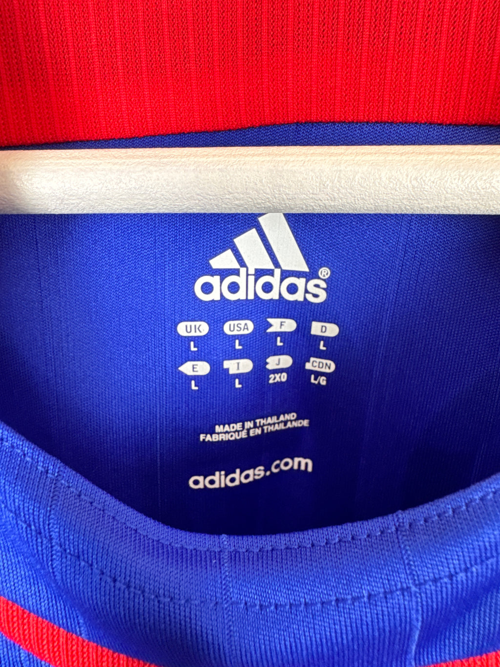 MAILLOT DE FOOTBALL ÉQUIPE DE FRANCE 2006 DOMICILE - ZINÉDINE ZIDANE #10 (L)