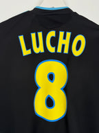 OLYMPIQUE DE MARSEILLE 2010/2011 THIRD FOOTBALL SHIRT - LUCHO #8 (S)
