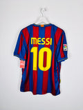MAILLOT DE FOOTBALL BARCELONE 2009/2010 DOMICILE - LEO MESSI #10 (L)
