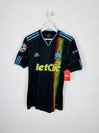 OLYMPIQUE DE MARSEILLE 2010/2011 THIRD FOOTBALL SHIRT - LUCHO #8 (S)