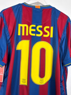 MAILLOT DE FOOTBALL BARCELONE 2009/2010 DOMICILE - LEO MESSI #10 (L)
