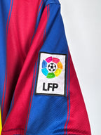 MAILLOT DE FOOTBALL BARCELONE 2009/2010 DOMICILE - LEO MESSI #10 (L)
