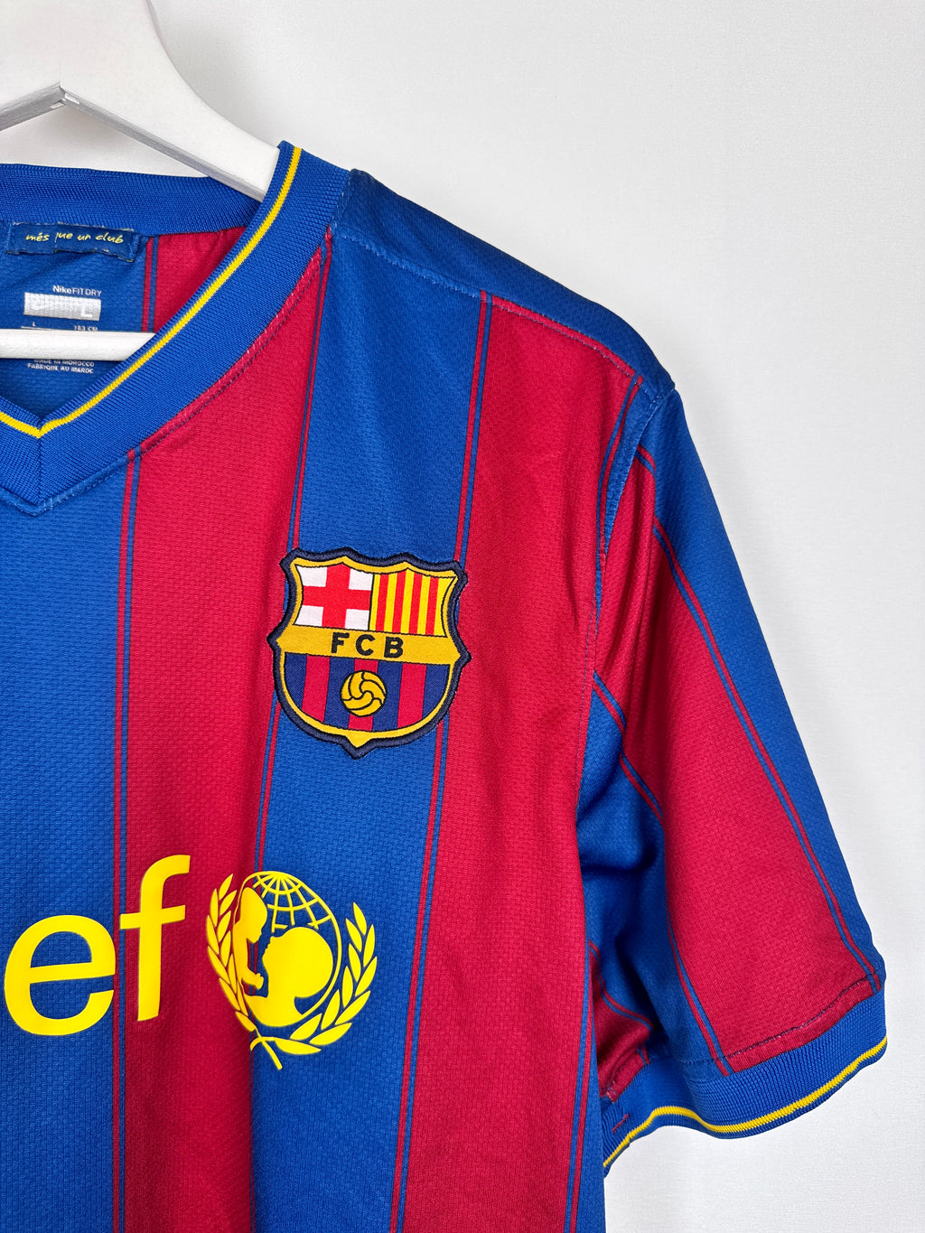 MAILLOT DE FOOTBALL BARCELONE 2009/2010 DOMICILE - LEO MESSI #10 (L)