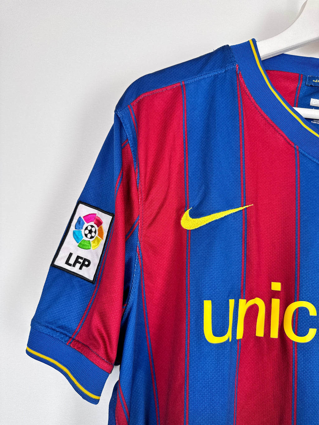 MAILLOT DE FOOTBALL BARCELONE 2009/2010 DOMICILE - LEO MESSI #10 (L)