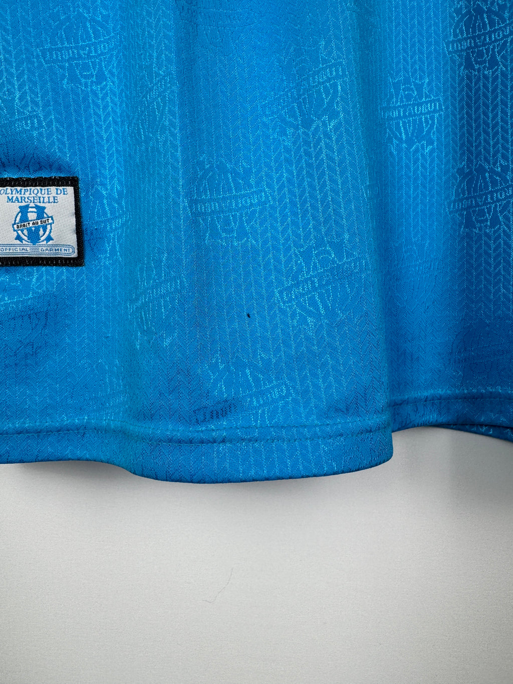 OLYMPIQUE DE MARSEILLE 1997/1998 AWAY FOOTBALL JERSEY PRO STOCK (XL)