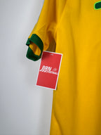 MAILLOT DE FOOTBALL BRÉSIL 2014 DOMICILE - NEYMAR JR #10 (S)