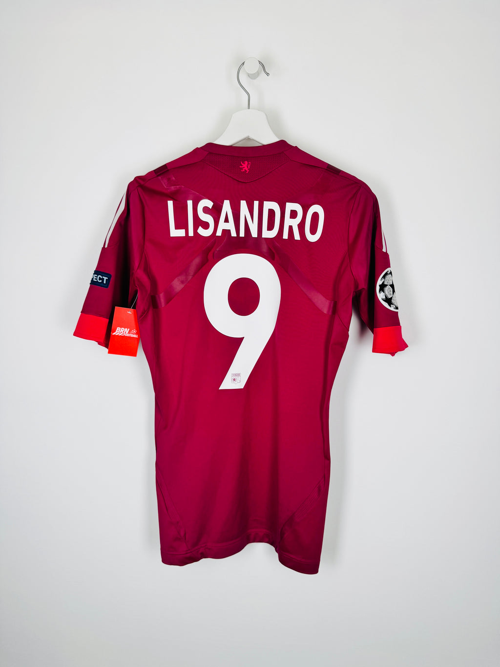 OLYMPIQUE LYONNAIS 2011/2012 THIRD FOOTBALL JERSEY PRO STOCK - LISANDRO #9 (M)