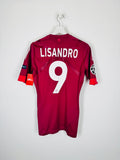 OLYMPIQUE LYONNAIS 2011/2012 THIRD FOOTBALL JERSEY PRO STOCK - LISANDRO #9 (M)