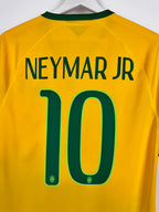 MAILLOT DE FOOTBALL BRÉSIL 2014 DOMICILE - NEYMAR JR #10 (S)