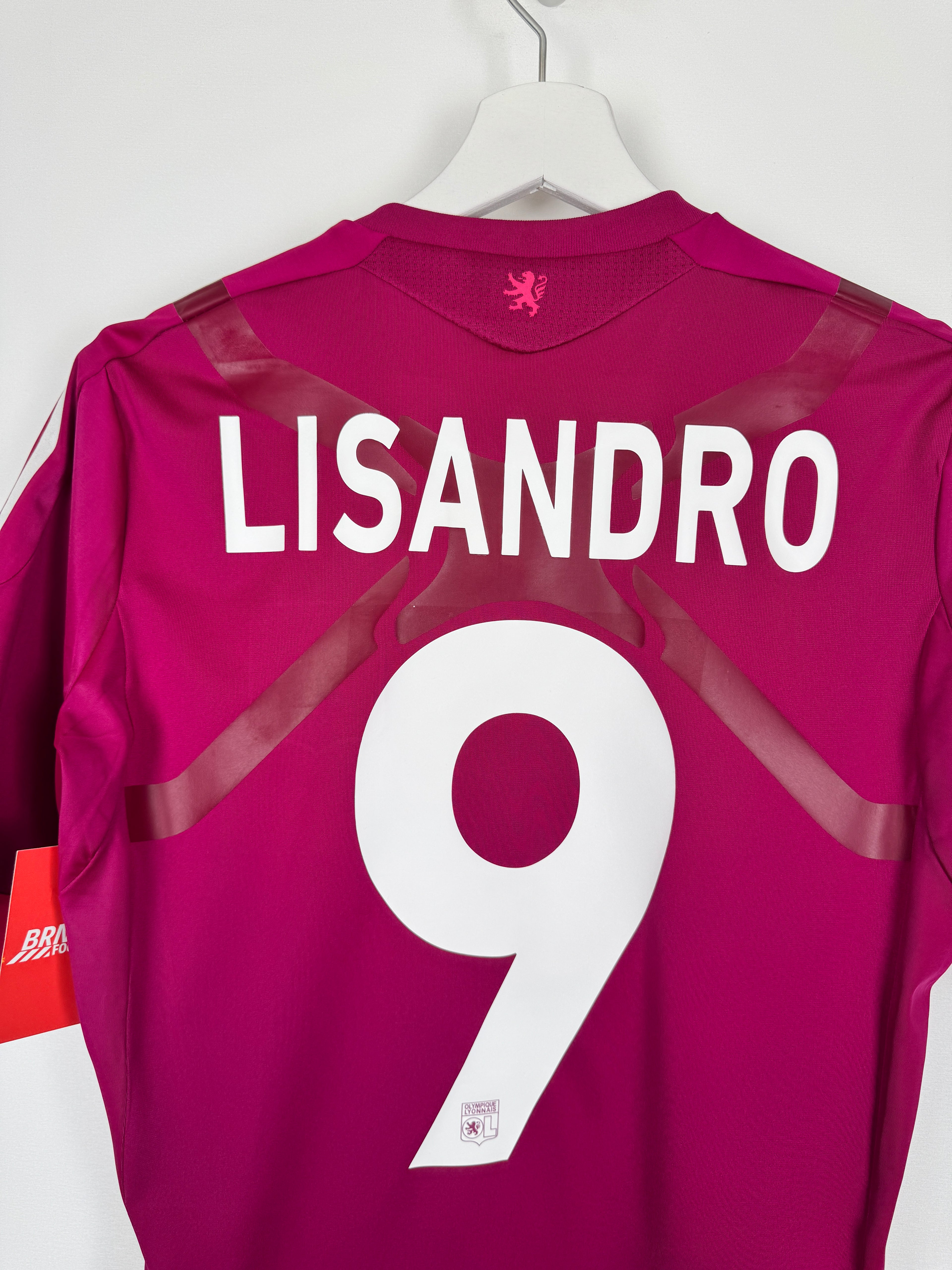 OLYMPIQUE LYONNAIS 2011/2012 THIRD FOOTBALL JERSEY PRO STOCK - LISANDRO #9 (M)