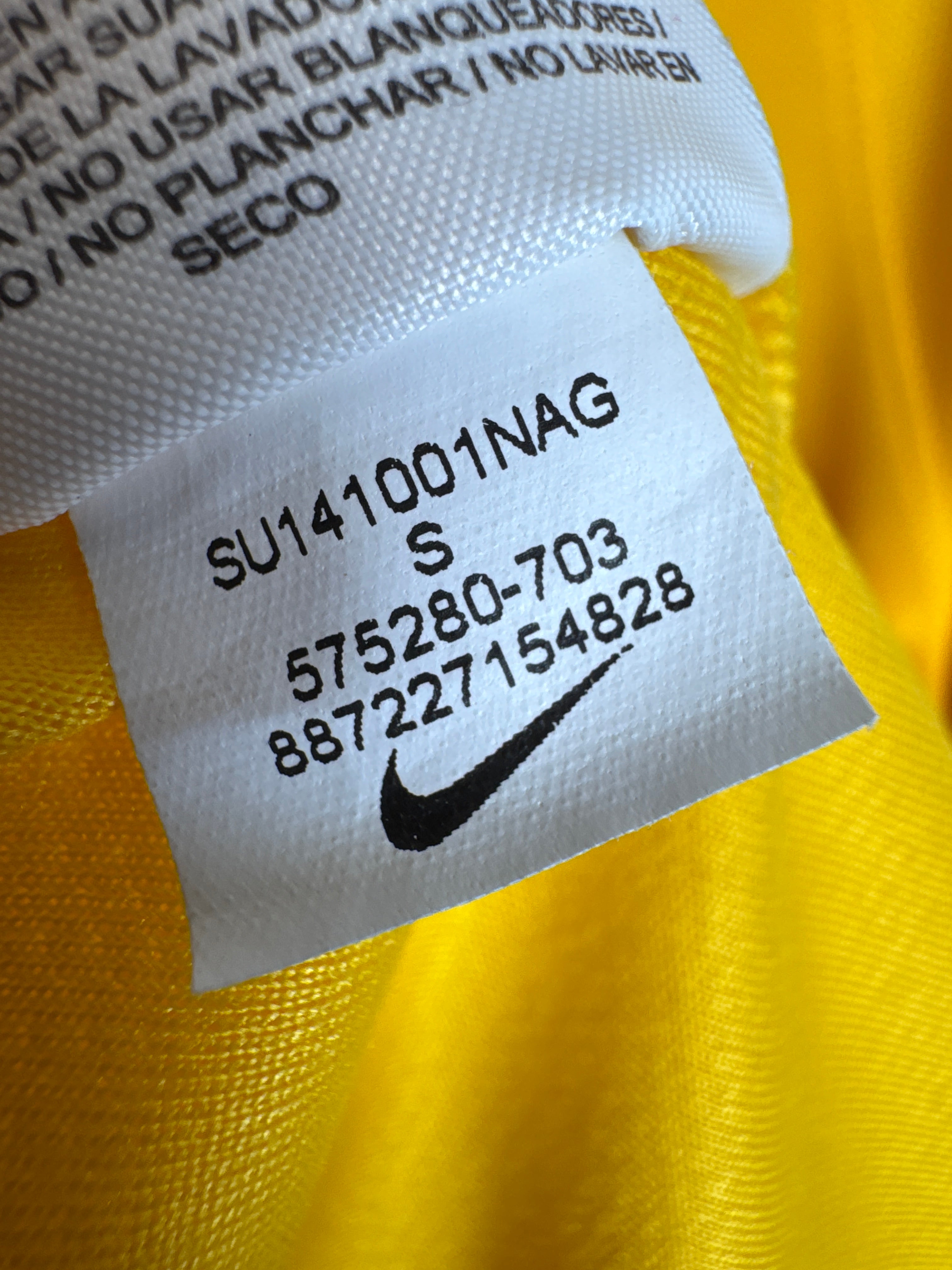 MAILLOT DE FOOTBALL BRÉSIL 2014 DOMICILE - NEYMAR JR #10 (S)