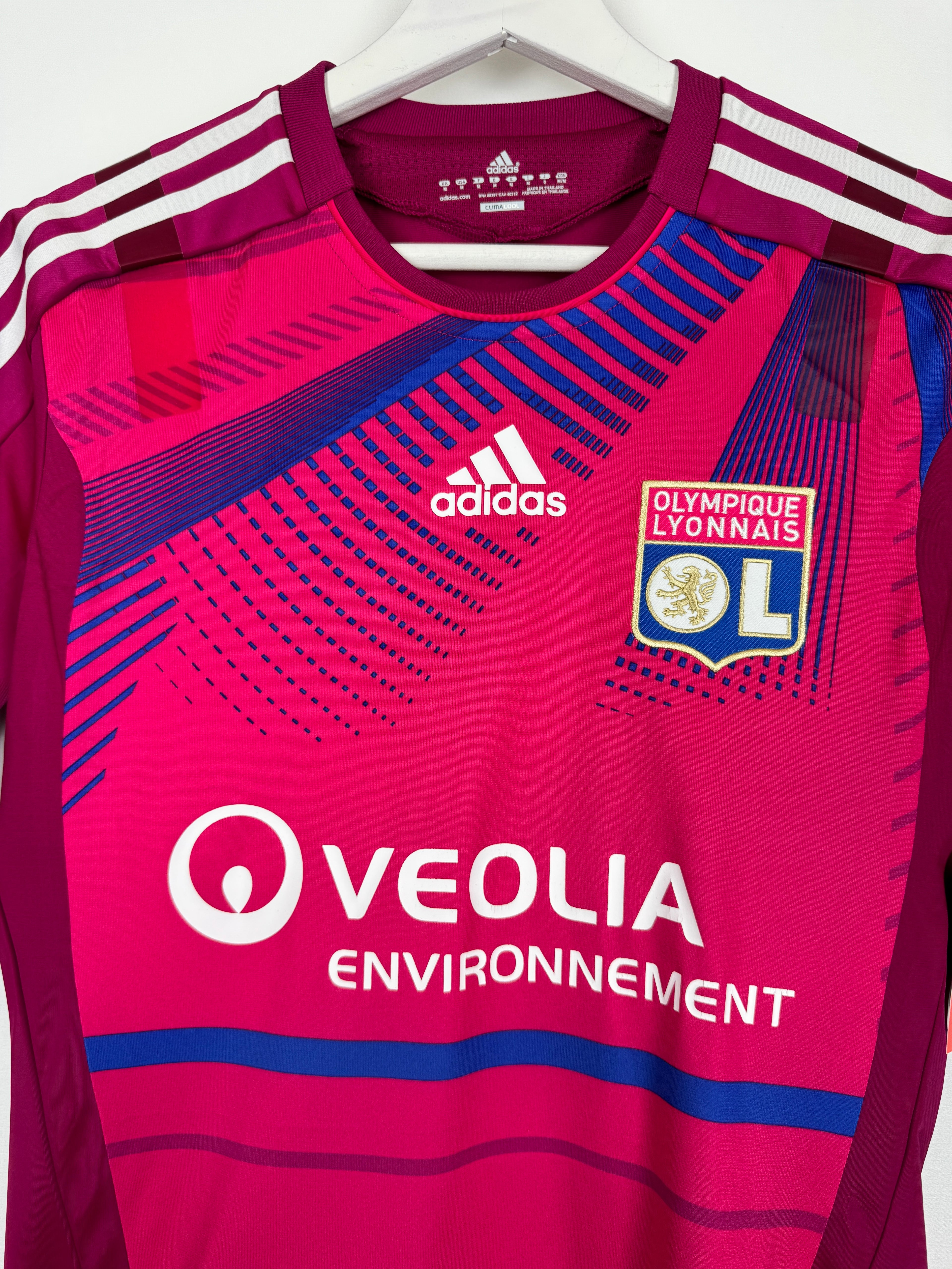 OLYMPIQUE LYONNAIS 2011/2012 THIRD FOOTBALL JERSEY PRO STOCK - LISANDRO #9 (M)